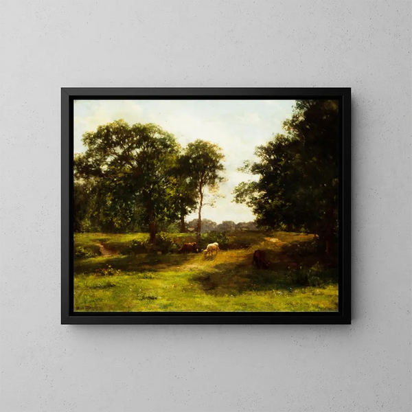 Paesaggio - Alfred Wordsworth Thompson — quadro incorniciato alla parete