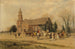 Vecchia chiesa di Bruton a Williamsburg, Virginia, all'epoca di Lord Dunmore - Alfred Wordsworth Thompson — vista dell’opera