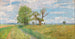 Paesaggio primaverile con ruscello - Alfred Zoff — vista dell’opera