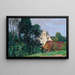 Atmosfera della sera - Alfred Zoff — quadro incorniciato alla parete