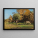 Mucche al Pascolo vicino a Langenpreising - Alfred Zoff — quadro incorniciato alla parete