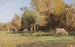 Paesaggio estivo con mucche - Alfred Zoff — vista dell’opera