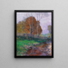 L'autunno nella valle di Krems - Alfred Zoff — quadro incorniciato alla parete