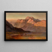Llyn y Ddinas, Beddgelert, Galles del Nord - Alfred de Bréanski — quadro incorniciato alla parete