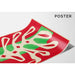 Riproduzione del dipinto Algue Blanche su Sfondo Rosso e Verde - Henri Matisse