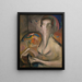 Autoritratto - Alice Bailly — quadro incorniciato alla parete