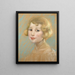 Fille blonde - Alice Pike Barney — quadro incorniciato alla parete