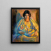 Par Lamplight - Alice Pike Barney — quadro incorniciato alla parete