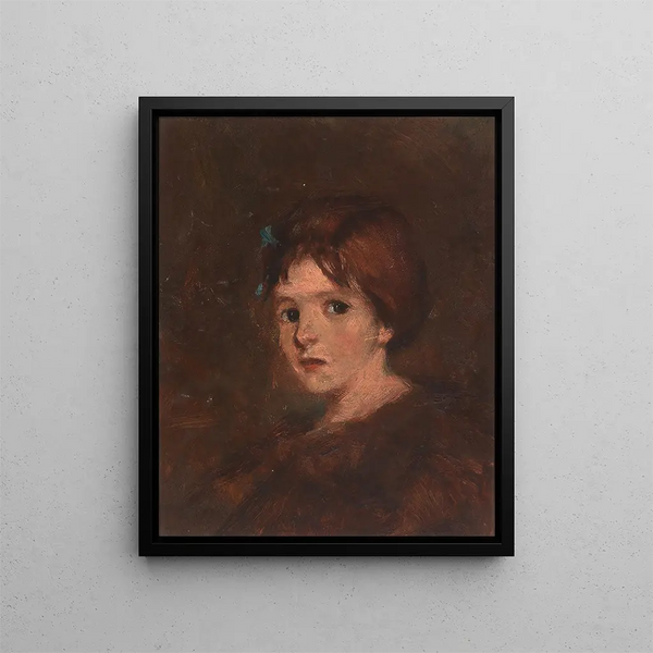 Bambino a Browns - Alice Pike Barney — quadro incorniciato alla parete