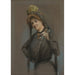 Riproduzione del dipinto Cigarette - Alice Pike Barney