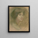 Donna dei sogni - Alice Pike Barney — quadro incorniciato alla parete