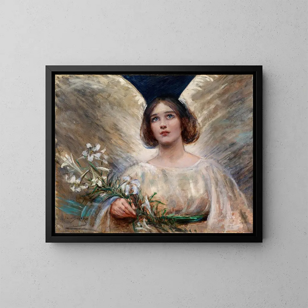 Lys di Pasqua - Alice Pike Barney — quadro incorniciato alla parete