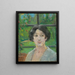 Finestra del giardino - Alice Pike Barney — quadro incorniciato alla parete