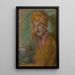 Turban dorato - Alice Pike Barney — quadro incorniciato alla parete