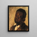Tête d'un garçon noir - Alice Pike Barney — quadro incorniciato alla parete