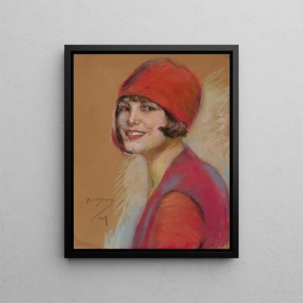 Hollywood - Alice Pike Barney — quadro incorniciato alla parete