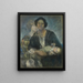 Donna italiana con bambino - Alice Pike Barney — quadro incorniciato alla parete