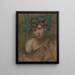 Giovane Fauna - Alice Pike Barney — quadro incorniciato alla parete