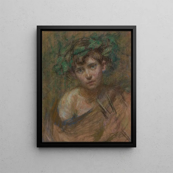 Giovane Fauna - Alice Pike Barney — quadro incorniciato alla parete