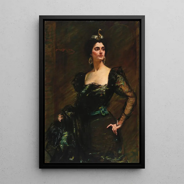 Kate Deering Ridgely - Alice Pike Barney — quadro incorniciato alla parete