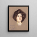 Laura Attentive - Alice Pike Barney — quadro incorniciato alla parete
