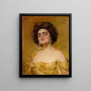 Alice Pike Barney - Laura In Yellow.webp