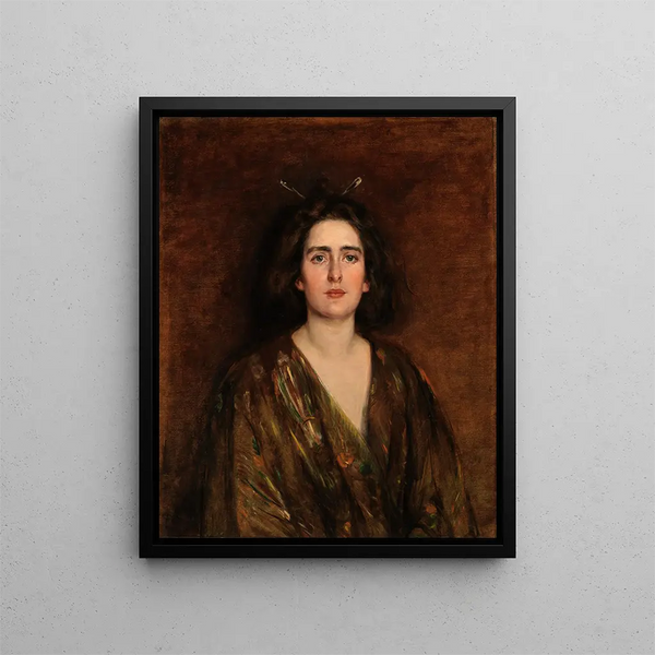 Laura a sedici anni - Alice Pike Barney — quadro incorniciato alla parete