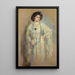 Laura in bianco - Alice Pike Barney — quadro incorniciato alla parete