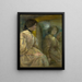 Riflesso dello specchio - Alice Pike Barney — quadro incorniciato alla parete