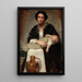 Madre e bambino addormentato - Alice Pike Barney — quadro incorniciato alla parete