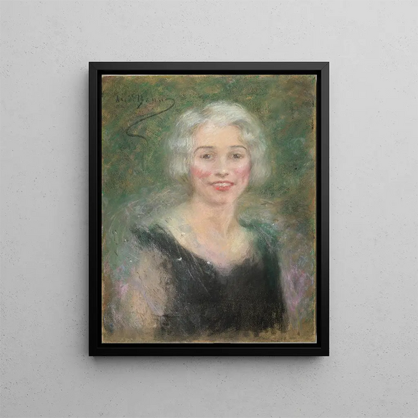 Mme Leslie Carter - Alice Pike Barney — quadro incorniciato alla parete