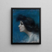 Mme Patrick Campbell - Alice Pike Barney — quadro incorniciato alla parete
