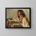 Natalie e Missal - Alice Pike Barney — quadro incorniciato alla parete