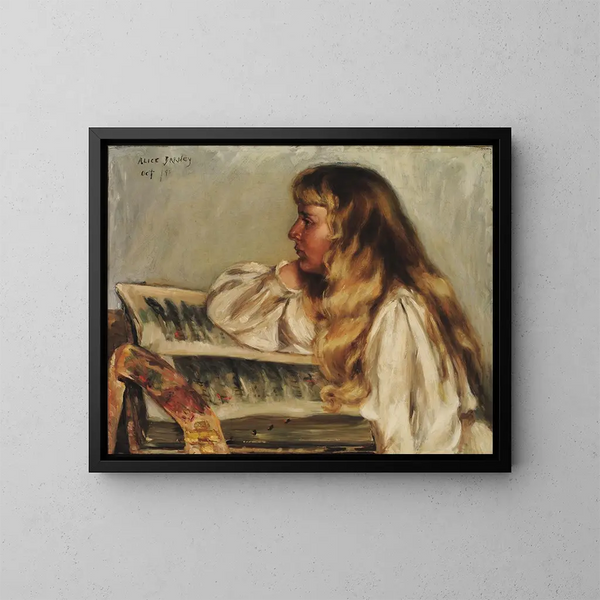 Natalie e Missal - Alice Pike Barney — quadro incorniciato alla parete