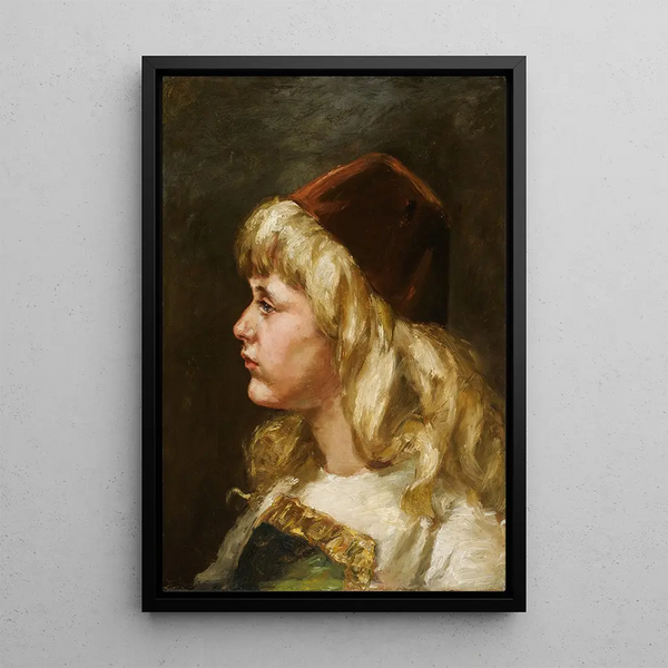 Riproduzione del dipinto Natalie a sette anni - Alice Pike Barney