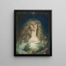 Natalie alla mandolina - Alice Pike Barney — quadro incorniciato alla parete
