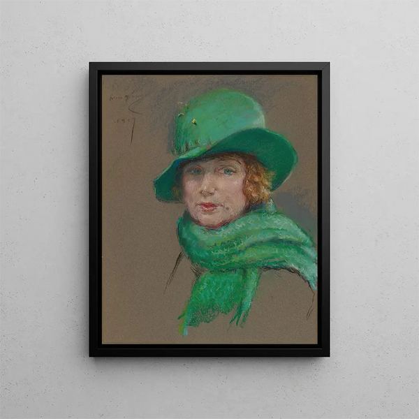 Odette Tyler Shepherd - Alice Pike Barney — quadro incorniciato alla parete
