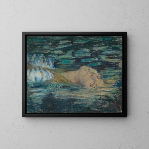 Ophelia - Alice Pike Barney — quadro incorniciato alla parete