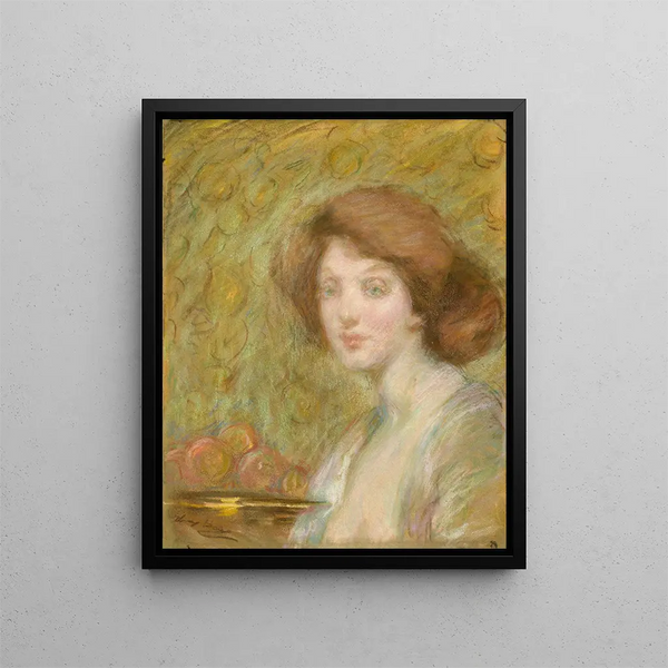 Fiori di pesco - Alice Pike Barney — quadro incorniciato alla parete
