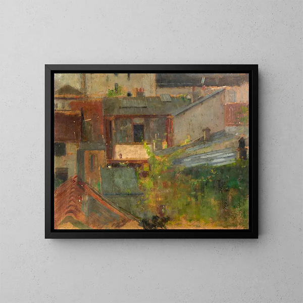 Toits - Alice Pike Barney — quadro incorniciato alla parete
