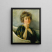 Autoritratto al riposo - Alice Pike Barney — quadro incorniciato alla parete