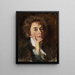 Autoritratto con pizzo - Alice Pike Barney — quadro incorniciato alla parete