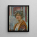 Autoritratto nel 1924 - Alice Pike Barney — quadro incorniciato alla parete