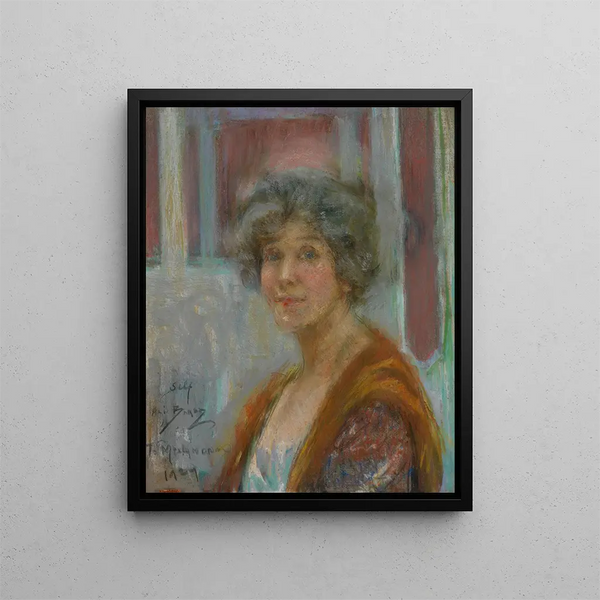 Autoritratto nel 1924 - Alice Pike Barney — quadro incorniciato alla parete
