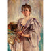 Autoritratto in abito di pittura - Alice Pike Barney — vista dell’opera
