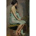 Riproduzione del dipinto Studio di una donna seduta - Alice Pike Barney