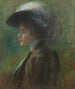 Il cappello con piume - Alice Pike Barney — vista dell’opera