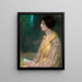 La lettre - Alice Pike Barney — quadro incorniciato alla parete