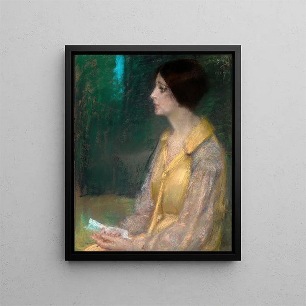 La lettre - Alice Pike Barney — quadro incorniciato alla parete