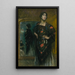 Lo scialle spagnolo - Alice Pike Barney — quadro incorniciato alla parete